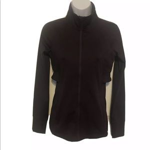 Apana Dark Purple Full Zipper Jacket XS